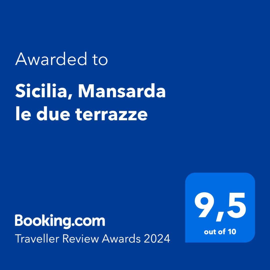 شقة Sicilia, Mansarda Le Due Terrazze ماسكالي المظهر الخارجي الصورة